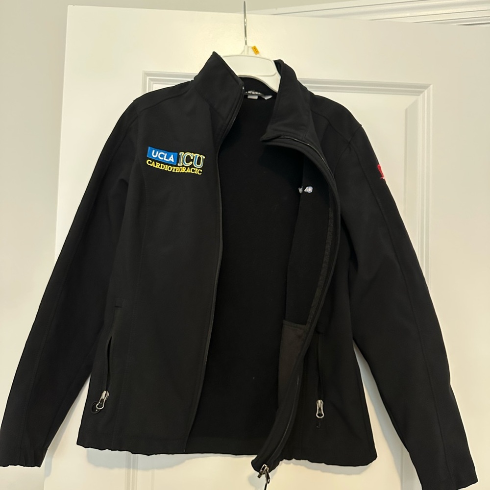 Black UCLA ICU Cardiology Jacket